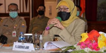 Pj.Gubernur Jambi Siapkan Rencana Strategis Antisipasi Kebakaran Hutan
