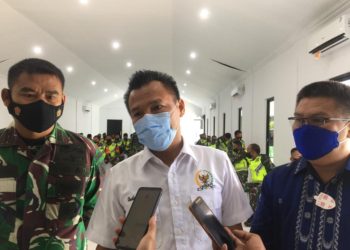 Anggota DPR RI Hasbi Anshori Silaturahmi Dan Serap Aspirasi Prajurit Kodim 0419/Tanjab