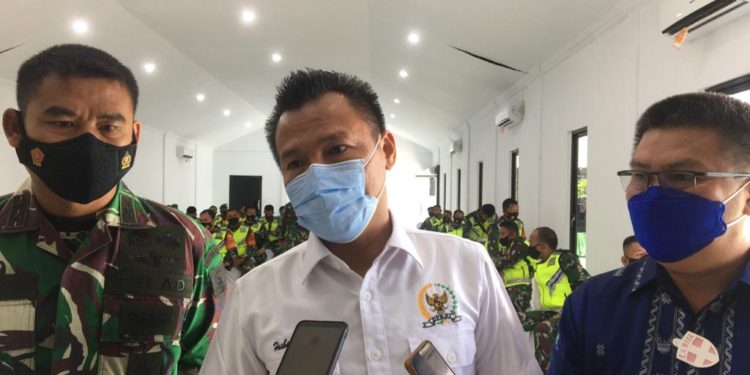 Anggota DPR RI Hasbi Anshori Silaturahmi Dan Serap Aspirasi Prajurit Kodim 0419/Tanjab