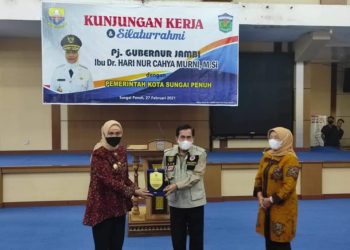 Walikota Sungai Penuh AJB Sambut Hangat Kunker Pj Gubernur Jambi