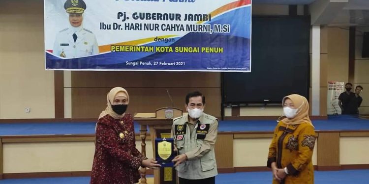 Walikota Sungai Penuh AJB Sambut Hangat Kunker Pj Gubernur Jambi