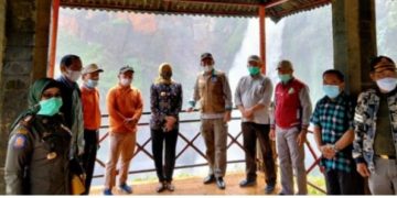 Pj Gubernur Jambi Kunjungi Objek Wisata Air Terjun Terluk Berasap