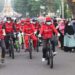 DPD PDIP Gowes Bareng
