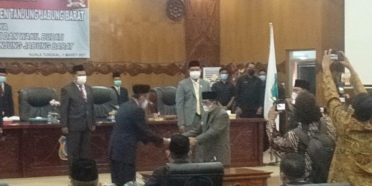 Rapat Paripurna Sertijab Bupati-Wakil Bupati Tanjabbar Periode 2021-2024,Ini Kata UAS