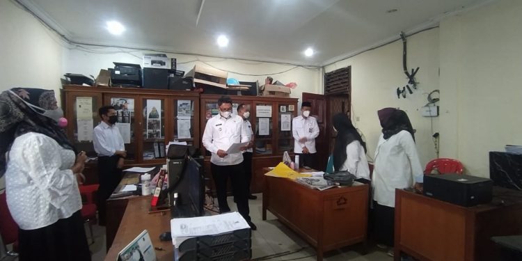Wabup Hairan Sidak,Pastikan Pelayanan dan Disiplin ASN