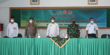 Wabup Hadiri Rakornis Bencana Hidro Meteorologist Dan Karhutla