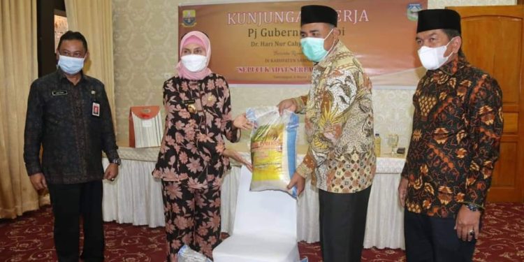 Pj. Gubernur Ingatkan Pemkab Sarolangun Soal Mitigasi Bencana