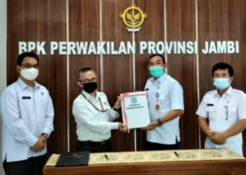 Pemkab Kerinci Serahkan LKD Ke BPK RI