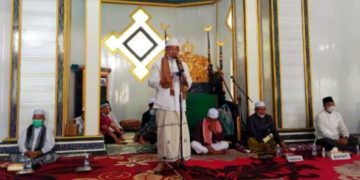 Bupati dan Wakil Bupati Tanjab Barat Hadiri Peringatan Isra Miraj di Masjid Maqbulin