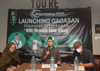 Raihan Ariatama Resmi Luncurkan Gagasannya untuk HMI