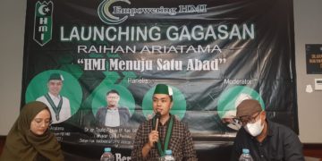 Raihan Ariatama Resmi Luncurkan Gagasannya untuk HMI