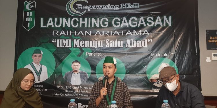Raihan Ariatama Resmi Luncurkan Gagasannya untuk HMI