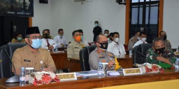 Sekda Tegaskan Sinergitas Pemerintah dengan Forkompimda Cegah Karhutla di Provinsi Jambi