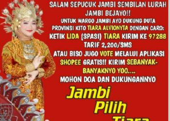 Kepala SMAN 6 Ajak Warga Jambi Beri Dukungan kepada Tiara Peserta LIDA