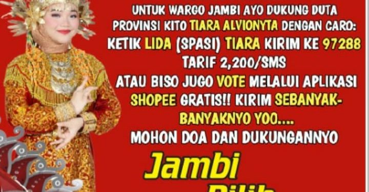 Kepala SMAN 6 Ajak Warga Jambi Beri Dukungan kepada Tiara Peserta LIDA