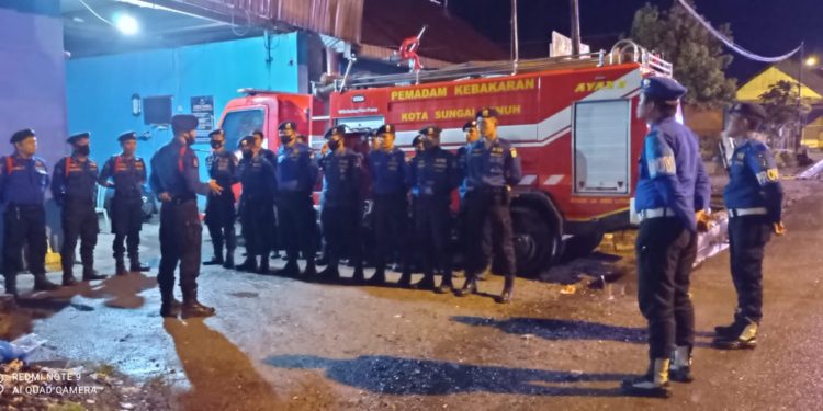 Diduga Honor Petugas Pemadam Kebakaran Kota Sungai Penuh Dipotong