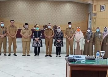 Silaturahmi Dengan ASN, Bupati dan Wabup Tanjab Barat Pesan Bekerja Dengan Profesional