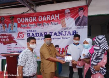 Bupati Safrial Hadiri Bhakti Sosial dan Donor Darah Dalam Rangka HUT Radar Tanjab