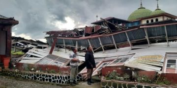 BPBD Kabupaten Kerinci:Ada 3 Titik Daerah Yang Diterpa  Angin Puting Beliung Pagi Ini