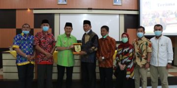 Mempererat Tali Silaturahmi,Wabup Hairan Hadiri Undangan Pemkab Indragiri Hilir