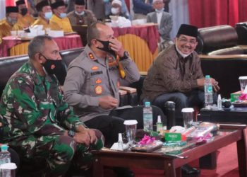 Bupati Tanjab Barat Hadiri Peresmian Mapolsek Tebing Tinggi