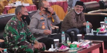 Bupati Tanjab Barat Hadiri Peresmian Mapolsek Tebing Tinggi