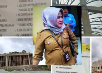 Pembayaran 100 Persen Mega Proyek Disorot Tajam, Dinas PU Kerinci Masih Bungkam.