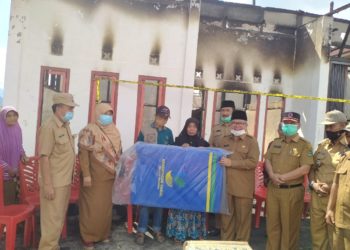 Pemkab Kerinci Menyalurkan Bantuan Untuk Korban Kebakaran