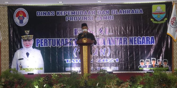 Sekda Buka Final Seleksi Calon Peserta  Pertukaran Pemuda Antar Negara