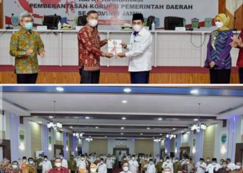 Wali Kota AJB Hadiri Rakor Pencegahan Korupsi  Se-Provinsi Jambi