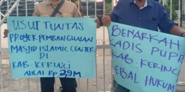 Dalam Waktu Dekat BPK RI Jambi Akan Turun Terkait Pembangunan Islamic Centre Di Kerinci