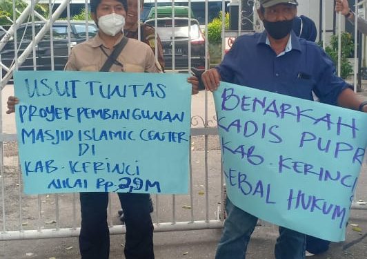 Dalam Waktu Dekat BPK RI Jambi Akan Turun Terkait Pembangunan Islamic Centre Di Kerinci