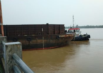 Soal Kapal Tongkang Menabrak Wfc, Ini Penjelasan KSOP Tanjab Barat