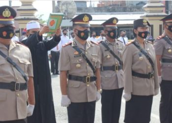 Kapolres Kerinci Pimpin Sertijab Wakapolres kabag, Dua Kasat, Dan Empat Kapolsek