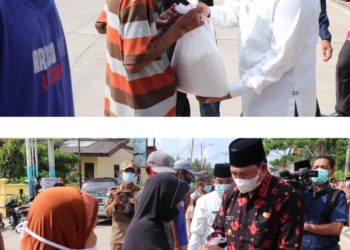 Bupati UAS Launching Pembelian Beras Petani Lokal