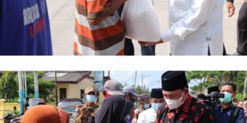 Bupati UAS Launching Pembelian Beras Petani Lokal