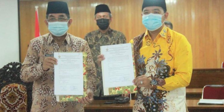 Pemkab Tanjab Barat Raih WTP Dari BPK RI