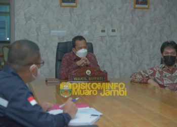 Wabup BBS Ikuti Rakor Percepatan Penegasan Batas Daerah Dengan Kemendagri Secara Virtual