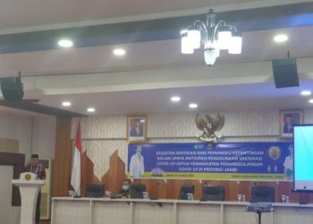 Sekda Ajak Seluruh Pemangku Kepentingan Sukseskan Vaksinasi COVID-19