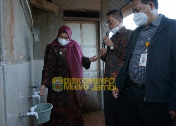 Bupati resmikan penggunaan Teknologi Pengolahan Air Gambut di Desa Gambut Jaya Kecamatan Sungai Gelam