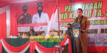 Bambang Bayu Suseno Buka TMMD ke-110 Tahun 2021