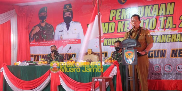 Bambang Bayu Suseno Buka TMMD ke-110 Tahun 2021