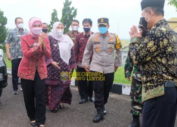 Masnah Albusyro Terima Kunker Pj Gubernur Jambi