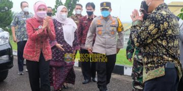 Masnah Albusyro Terima Kunker Pj Gubernur Jambi