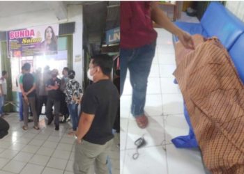 Perempuan Ditemukan Meninggal di Salon Kincai Plaza
