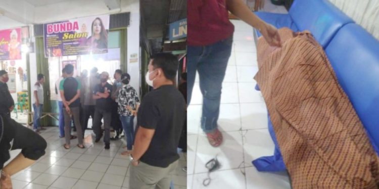 Perempuan Ditemukan Meninggal di Salon Kincai Plaza