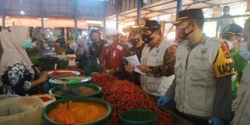Wakil Walikota & Satgas Pangan Sidak Pasar, Pantau Harga Bahan Pokok Jelang Hari Raya Idul Fitri