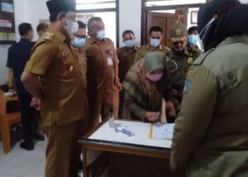 Pasca Libur Lebaran Wabup Sidak Kehadiran ASN