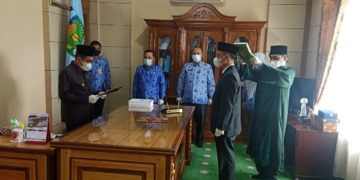 Wako AJB Lantik Alpian Sebagai Pj Sekda