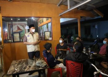 Wabup Hairan Sidak, Cek Pemberlakuan Jam Malam